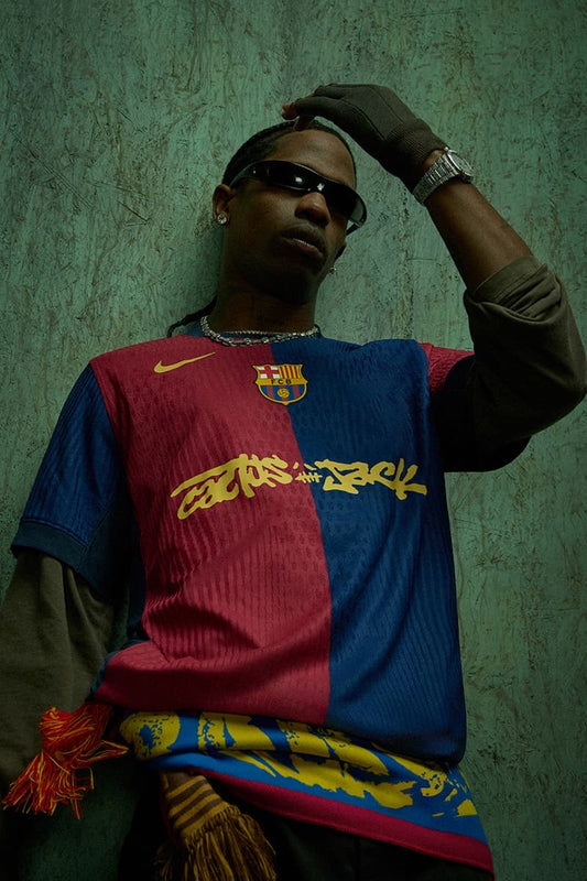 Barca × Travis Scott "Cactus Jack" 24/25 Home Shirt