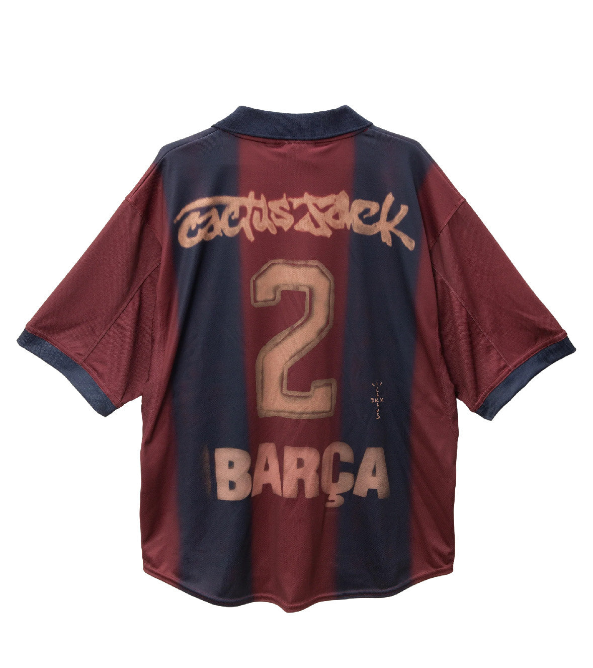Travis Scott x FC Barcelona Retro Jersey – Limited Edition