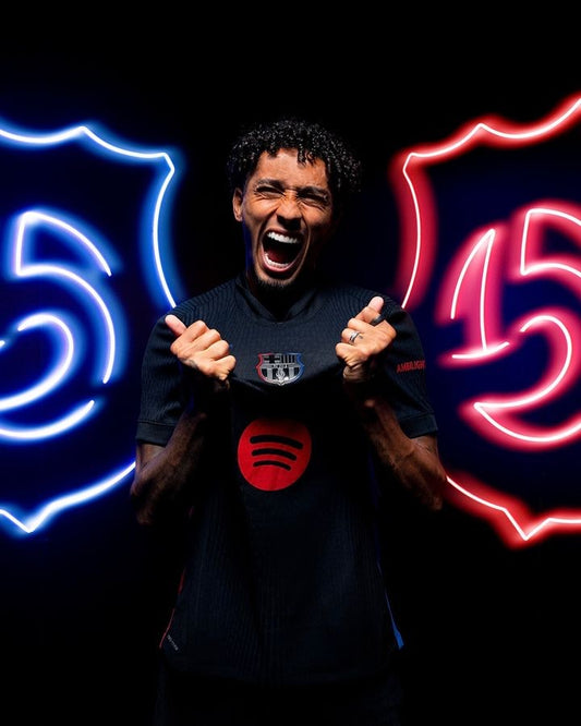 FC Barcelona 2024/25 Away Jersey – Black Player Edition