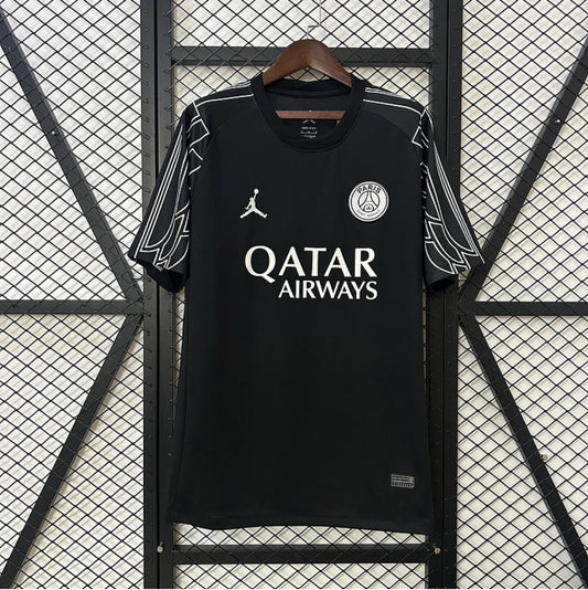 Paris Saint-Germain 24/25 Jersey – Black (Fan Edition)
