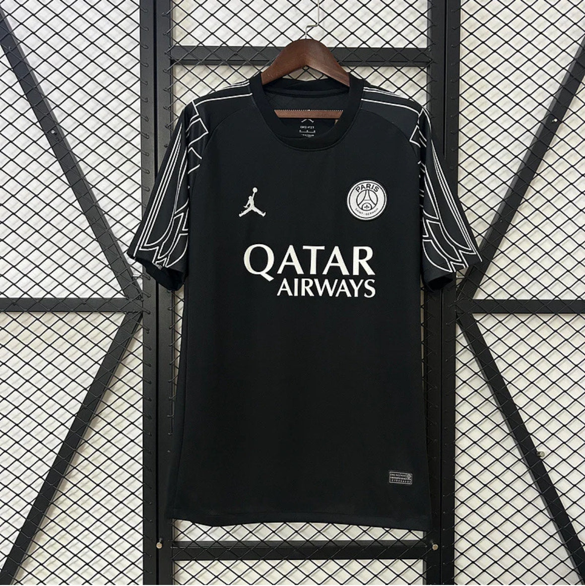 Paris Saint-Germain 24/25 Jersey – Black (Fan Edition)